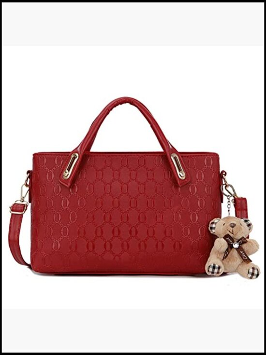 Amazon.com: AlwaySky Women 4-Piece Tote Set with Crossbody Clutch and Card Holder PU Leather Chic
